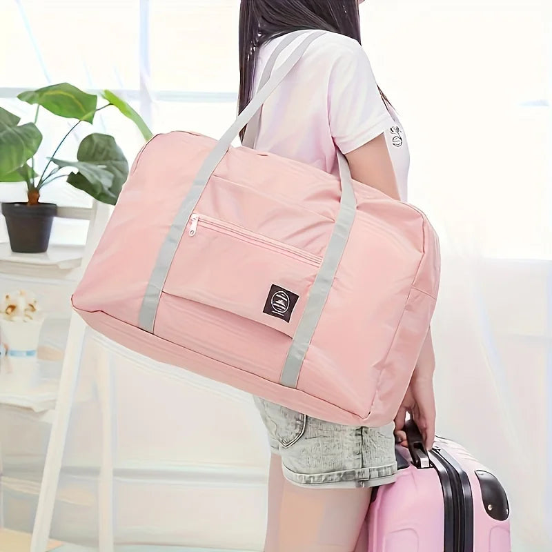 Best‑selling foldable duffel bag with extra‑large capacity, ultra‑light design, and perfect for travel, gym, and weekend trips. Stylish, durable, and folds flat in seconds